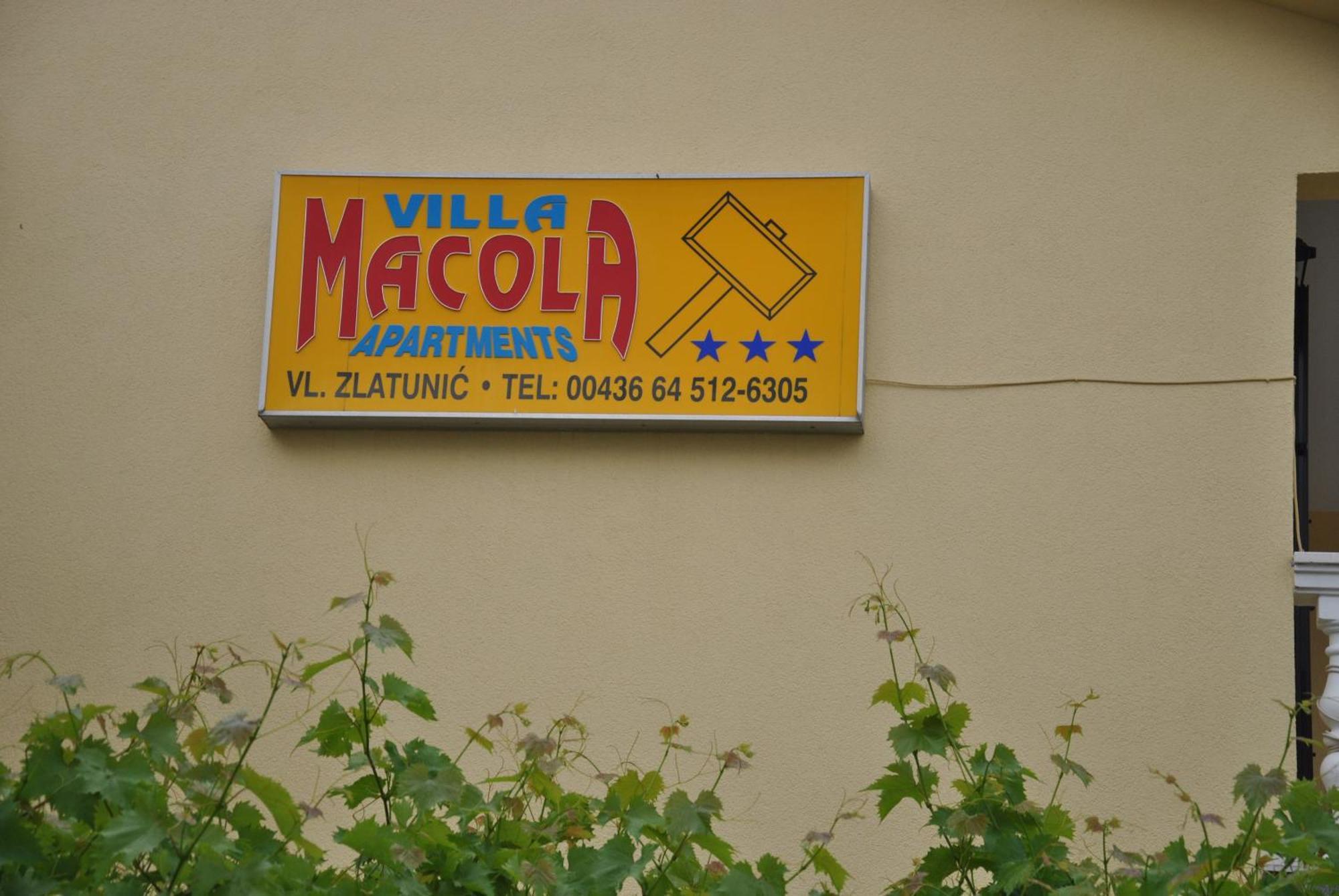Apartments Villa Macola Trogir Kültér fotó